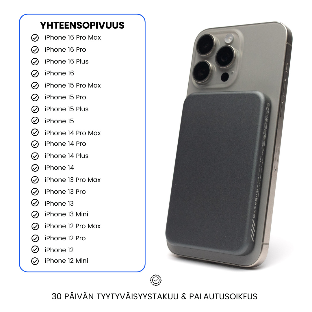 MagSafe-Lisäakku + 20W virtalähde