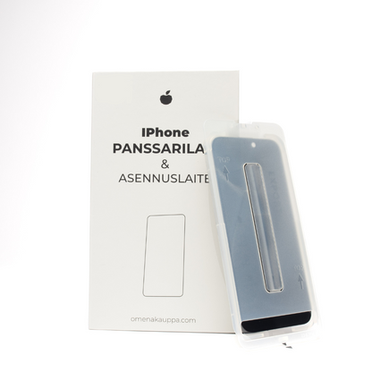 iPhone panssarilasi + Asennussetti